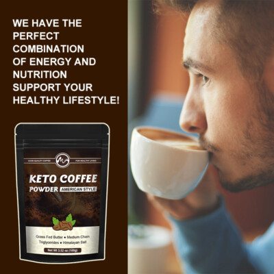 2x Keto Coffee Powder – Weight Loss Supplement – Appetite Suppressant – 50g Each – Minch Brand