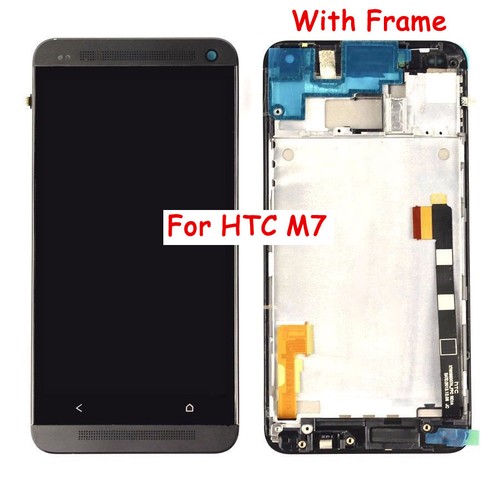 For HTC One M9 M8 M7 M10 LCD Display Touch Screen Digitizer Assembly with Frame - Picture 3 of 24
