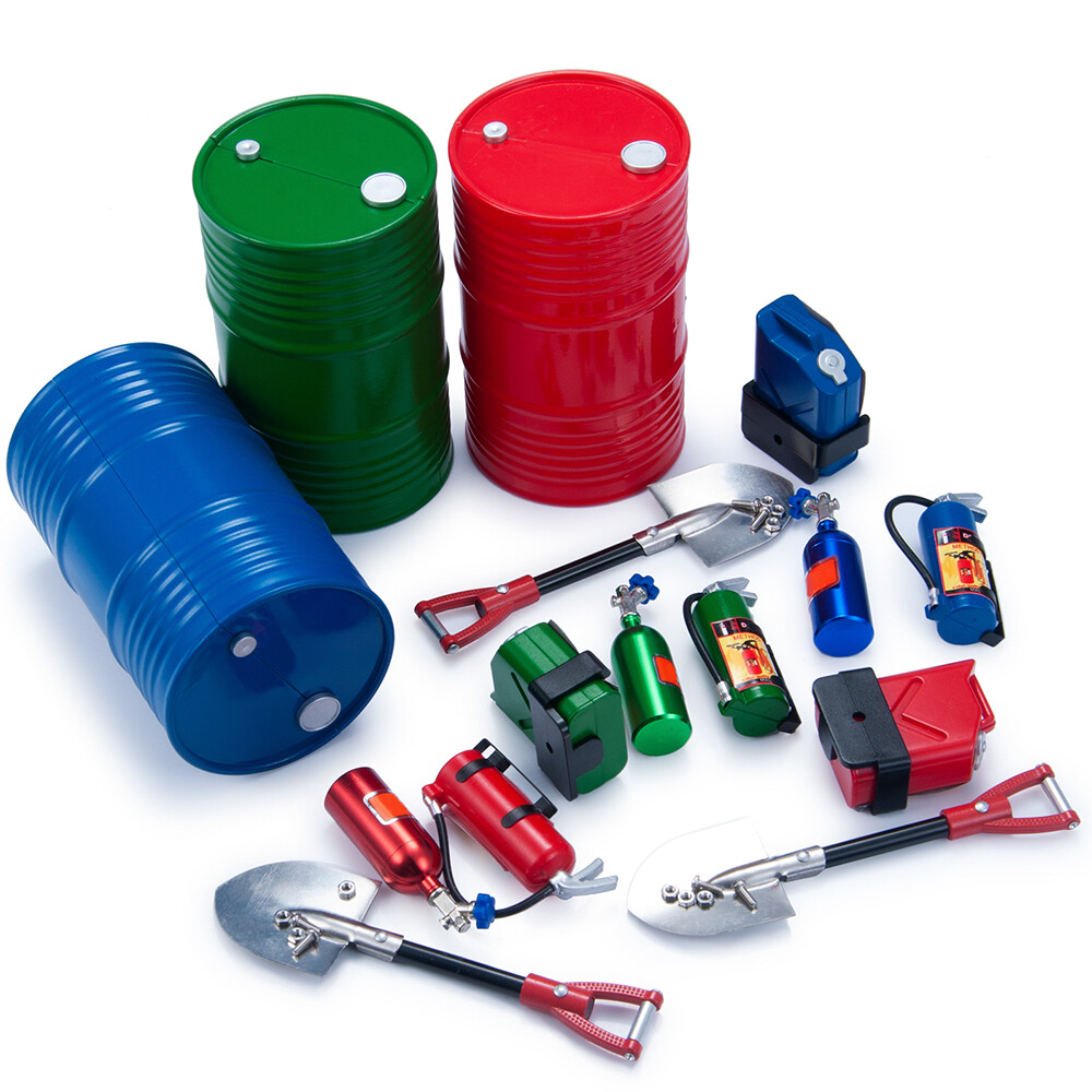 Kit Ricamo Kit Accessori Decorazione Per Crawler RC Scala 1/10 - Set Strumenti E Parti Dettagliate Bruder Rc - Foto 8