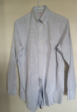 NWT Brooks Brothers Men's Traditional Fit Striped Shirt Non-Iron Cotton 14.5 NEW