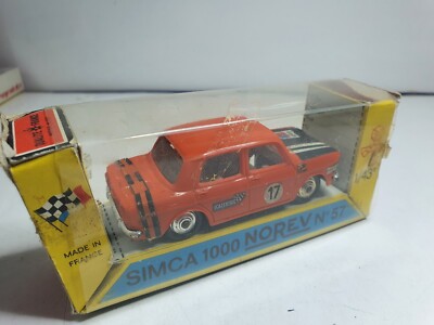 NOREV ANCIEN 1/43 SIMCA 1100 N151 Couleur bleu avec boite d’origine EUR