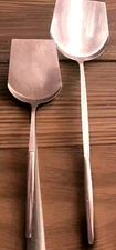 2 Heavy BBQ 18" & 13.5"  KALMAR Spatulas Stainless Steel Italy Vintage MCM