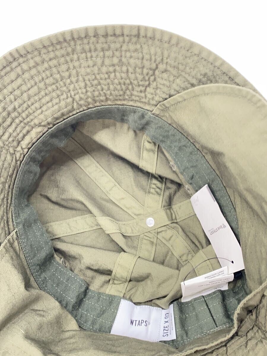 WTAPS FACEHUGGER HAT RIPSTOP COTTON KHK SOLID COLOR MEN WTAPS FACEHUGGER HAT RIPSTOP COTTON KHK SOLID COLOR MEN