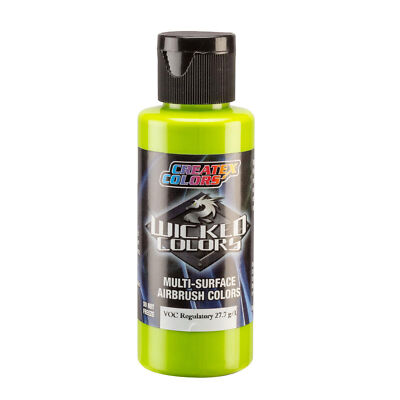 (245,83 /1l) Createx Wicked - W085 Opaque Limelight Green - 60ml Airbrush Farbe