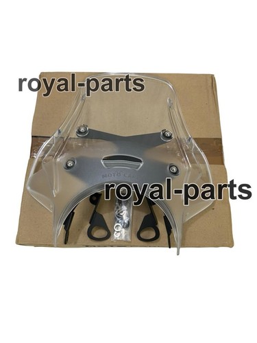 "TOURING SCREEN, CLEAR" FIT FOR ROYAL ENFIELD GUERRILLA 450 - Picture 10 of 19