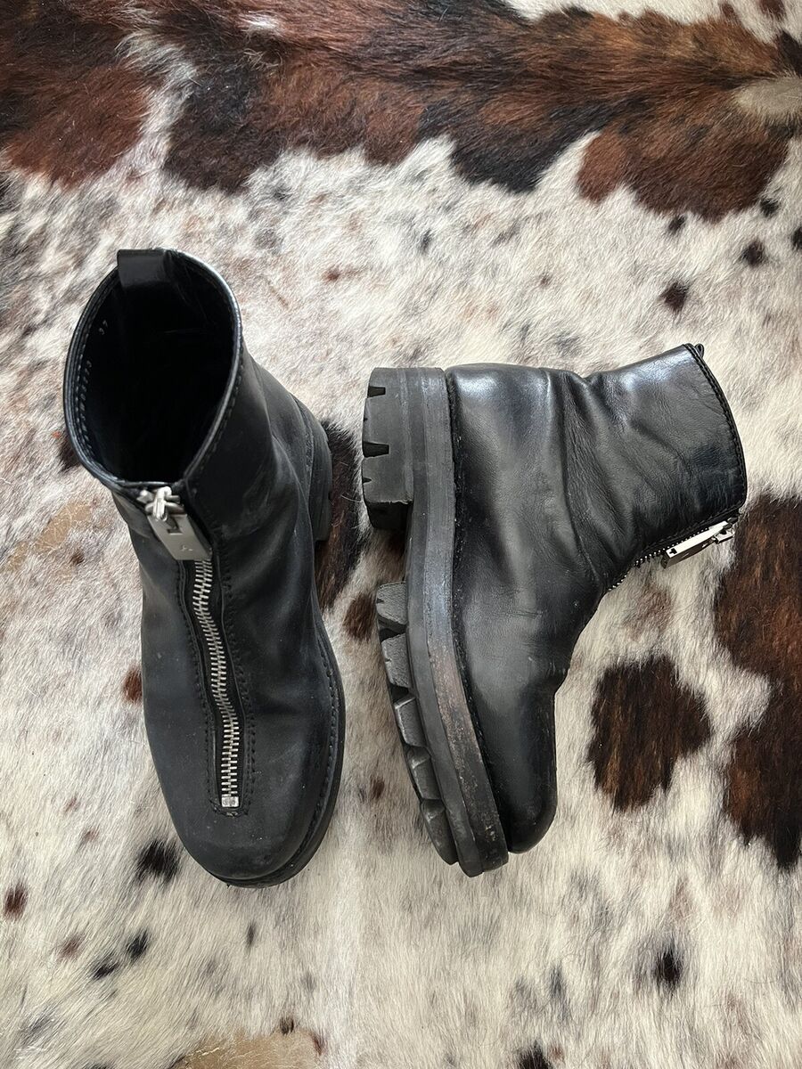 1017 ALYX 9sm Chunky Womens Zipper Tank Boots Size 37 1017 ALYX 9sm Chunky Womens Zipper Tank Boots Size 37