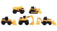 Mini Construction Vehicles 5-Pack - Construction-Themed Toy Vehicles