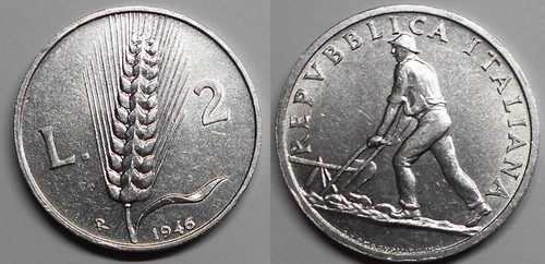 REPUBBLICA ITALIANA 1 + 2 Lire dal 1946 al 2001 FDC (UNC) / PROOF - Foto 53 di 127