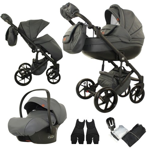 Passeggino MOMMO AAA 3 in 1 eco pelle - sedile Cosmo I Size - Foto 72 di 146