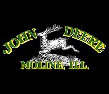 John Deere 1912 Vintage Historic Recreated Color Logo - Without AD Caption decal