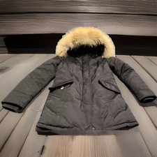 Giubbotto Donna Parka Con Cappuccio Peloso Giacchetto Invernale Imbottito TG S