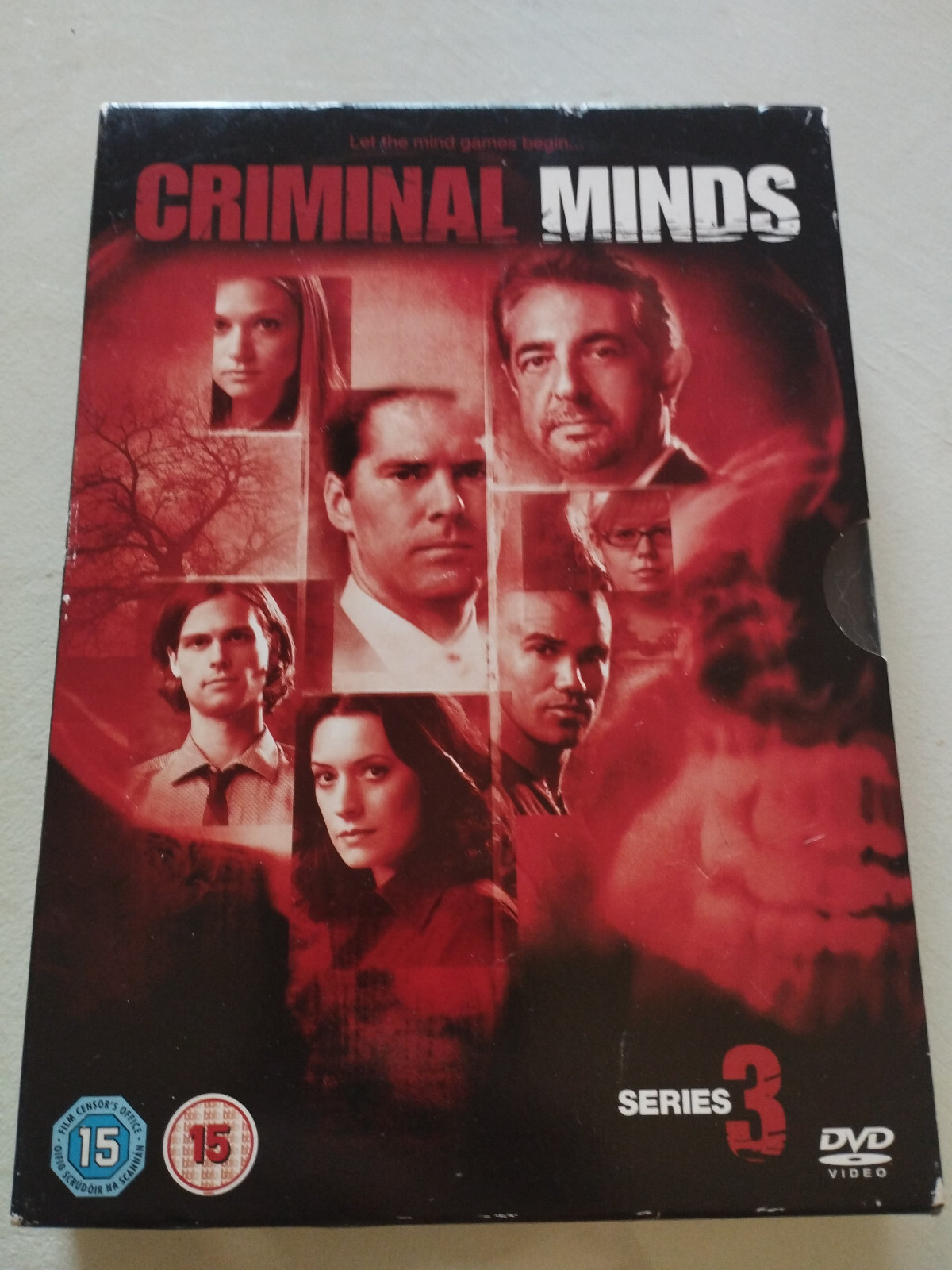 Criminal Minds Third Complete Season - 5 x DVD Spanish English Regn 2 3T