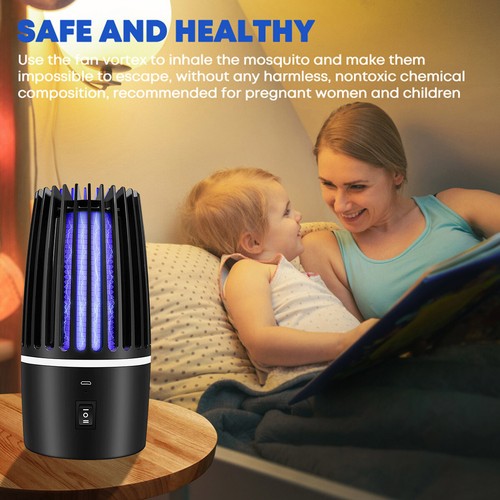 Mosquito Killer Lamp Electric Fly Killer Fly Zapper Flies Trap 2in1 Fly Catcher - Picture 10 of 19