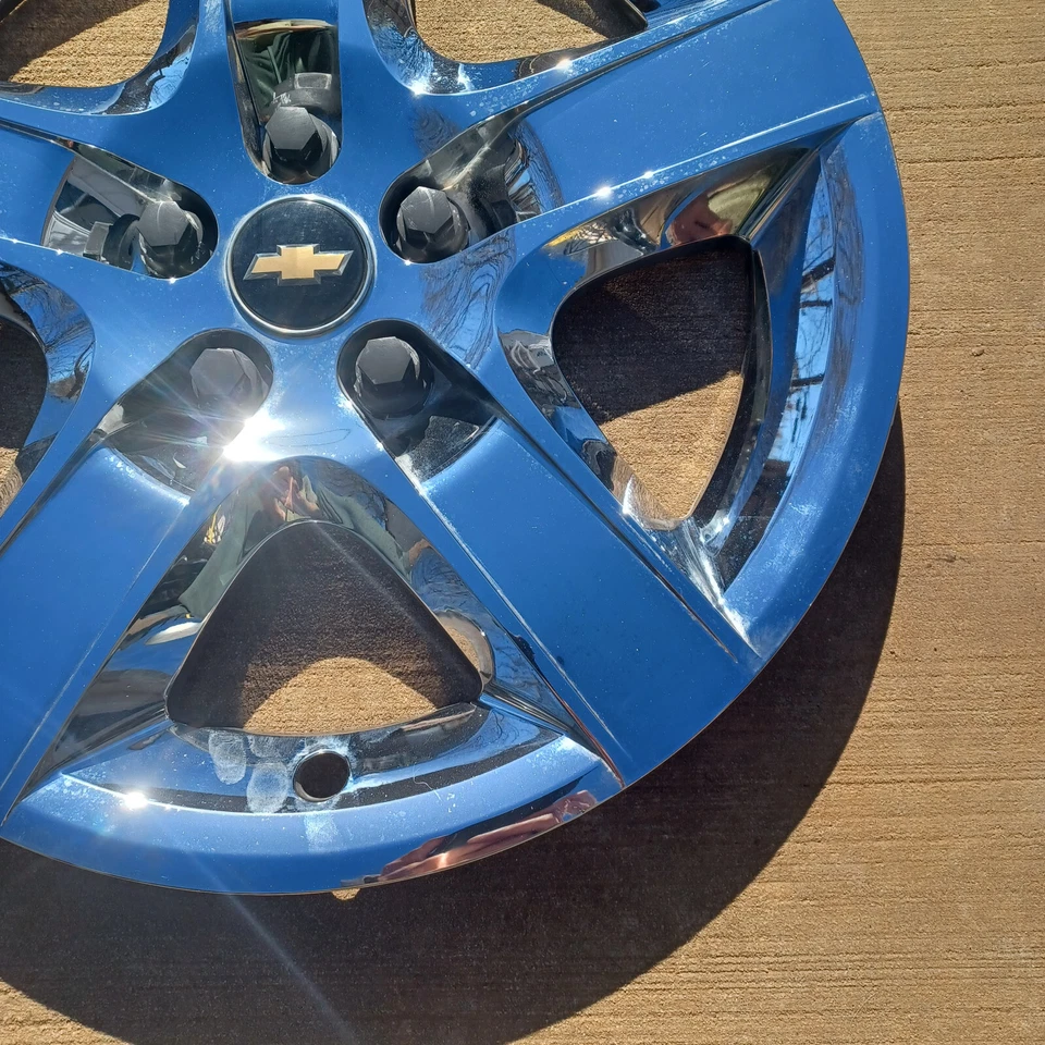 Tapacubos Chevrolet Malibu, cromo, 2008-2012 se adapta a ruedas de 17 pulgadas 9596922, 3277 02 Foto 4 de 4