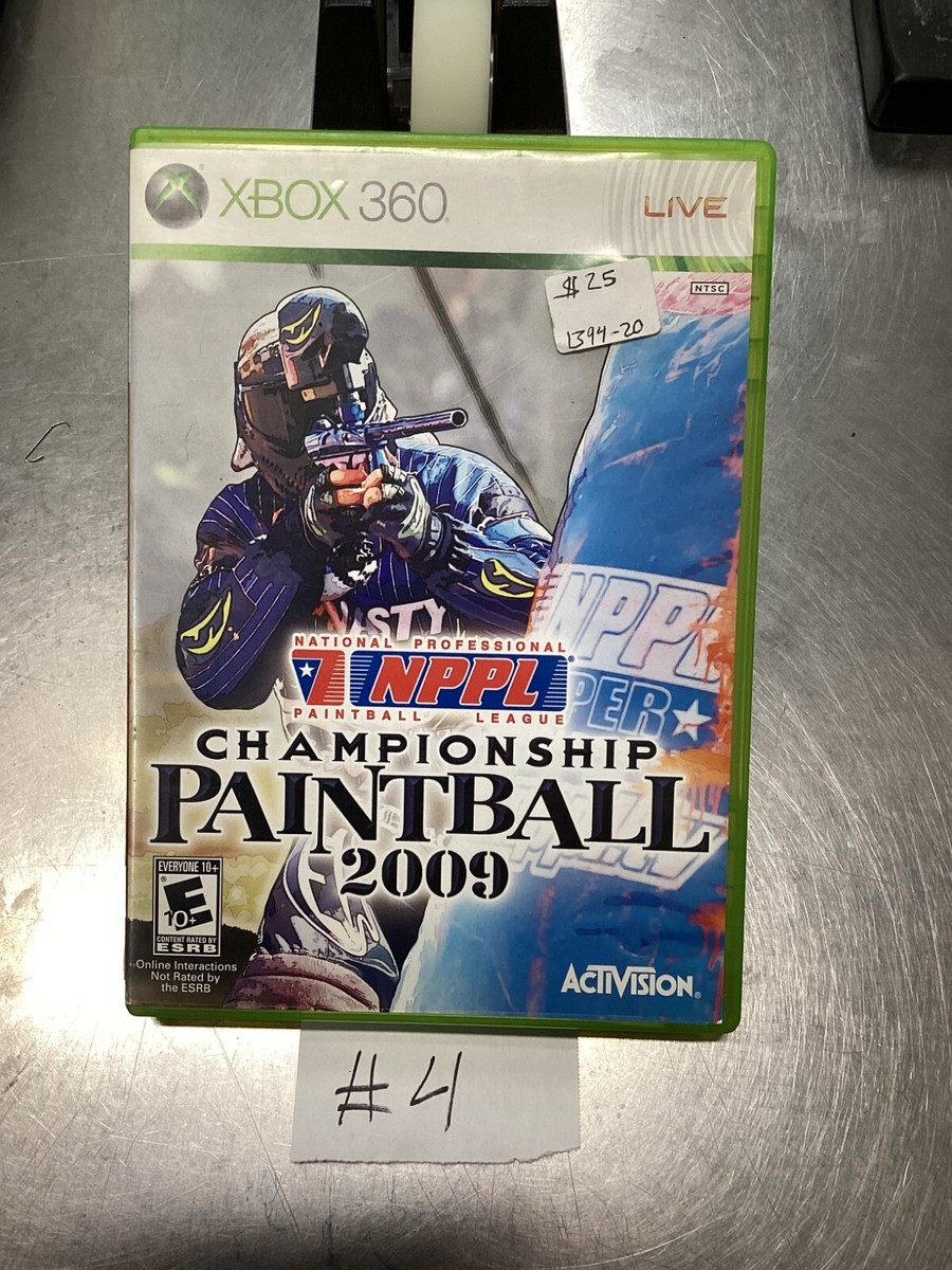 NPPL Championship Paintball 2009 (Microsoft Xbox 360, 2008) Video