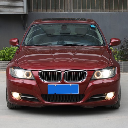 Headlight Eyebrow Sticker Dark Black Film Tint For BMW 3 Series E90 2005-2012 - Picture 11 of 12