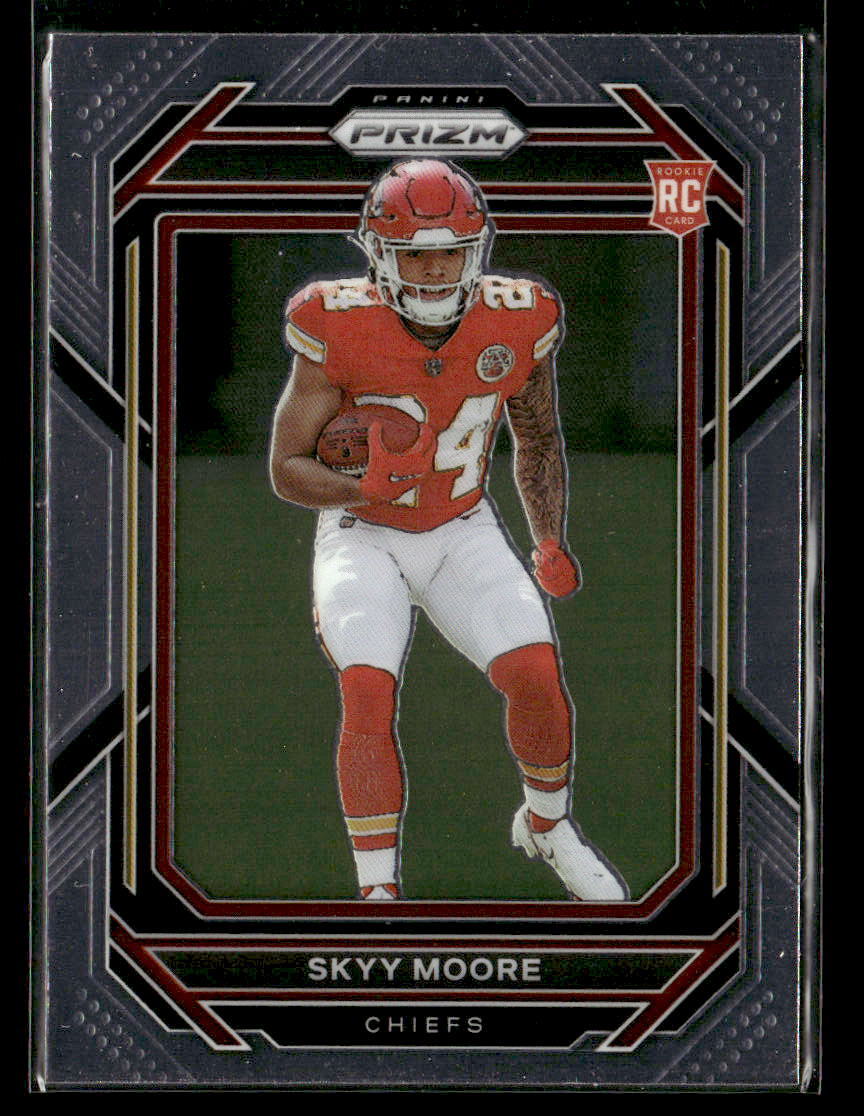 Skyy Moore 2022 Panini Prizm #331 Kansas City Chiefs