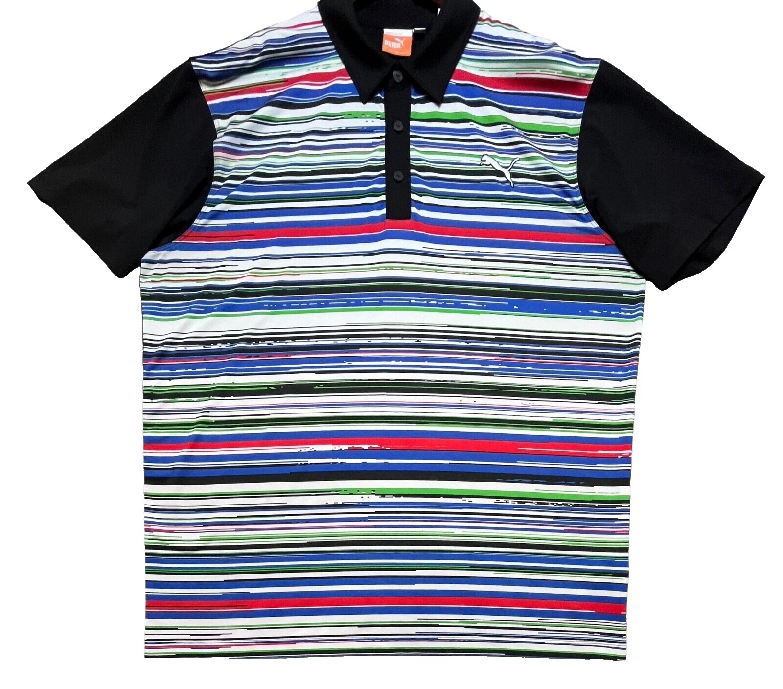 Camisas y camisetas de golf PUMA Multicolor para hombres