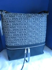 Kenneth Cole Unlimited Large Crossbody Bag Black 11PTA98KC