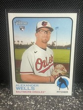 2022 Topps Heritage Alexander Wells #662 Baltimore Orioles Rookie Free Shipping