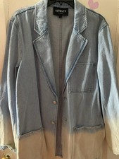 Fitted Denim Blazer Maluma X Macys