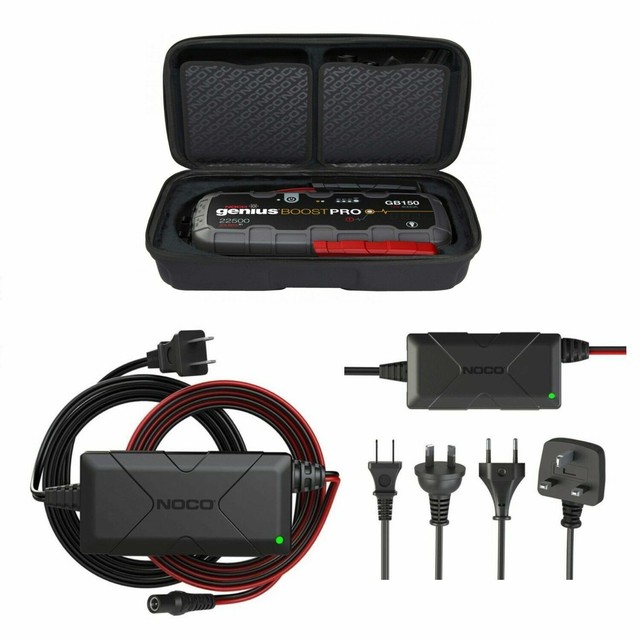 NOCO Gb70 Genius Boost HD 12vlithium Jump Starter With NOCO Xgc4
