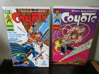 Coyote Vol1 #4-5 Lot Epic Comics 1984 BAGGED BOARDED