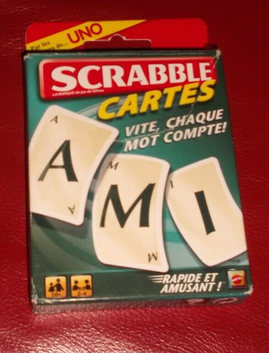 🔝 SCRABBLE CARTES - Photo 2/2