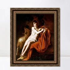 Framed Canvas Giclee Print Series#033 by Michelangelo Merisi da Caravaggio
