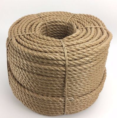 Garden /& Boating RopeServices UK 40mm Synthetic Manila Decking Rope Sisal For Decking