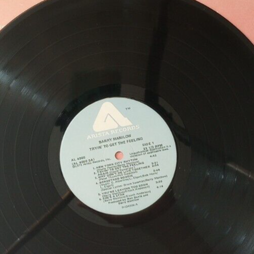 BARRY MANILOW ~ Tryin' To Get The Feeling CLUB EDITION Soft Pop Rock *FAST SHIP! - Picture 6 of 6