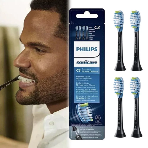 4/8x Philips Sonicare C3 Optimal Premium Plaque cabezales de cepillo, HX9044 SAVBB6WQ3CBN - Imagen 4 de 36