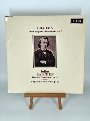 MUSTERPLATTE - Johannes Brahms The Complete Piano Works Vol. 7 - Decca SXL 6218