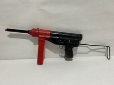 Vintage Mattel Wind-Up Burp Gun Partial Working Condition Read
