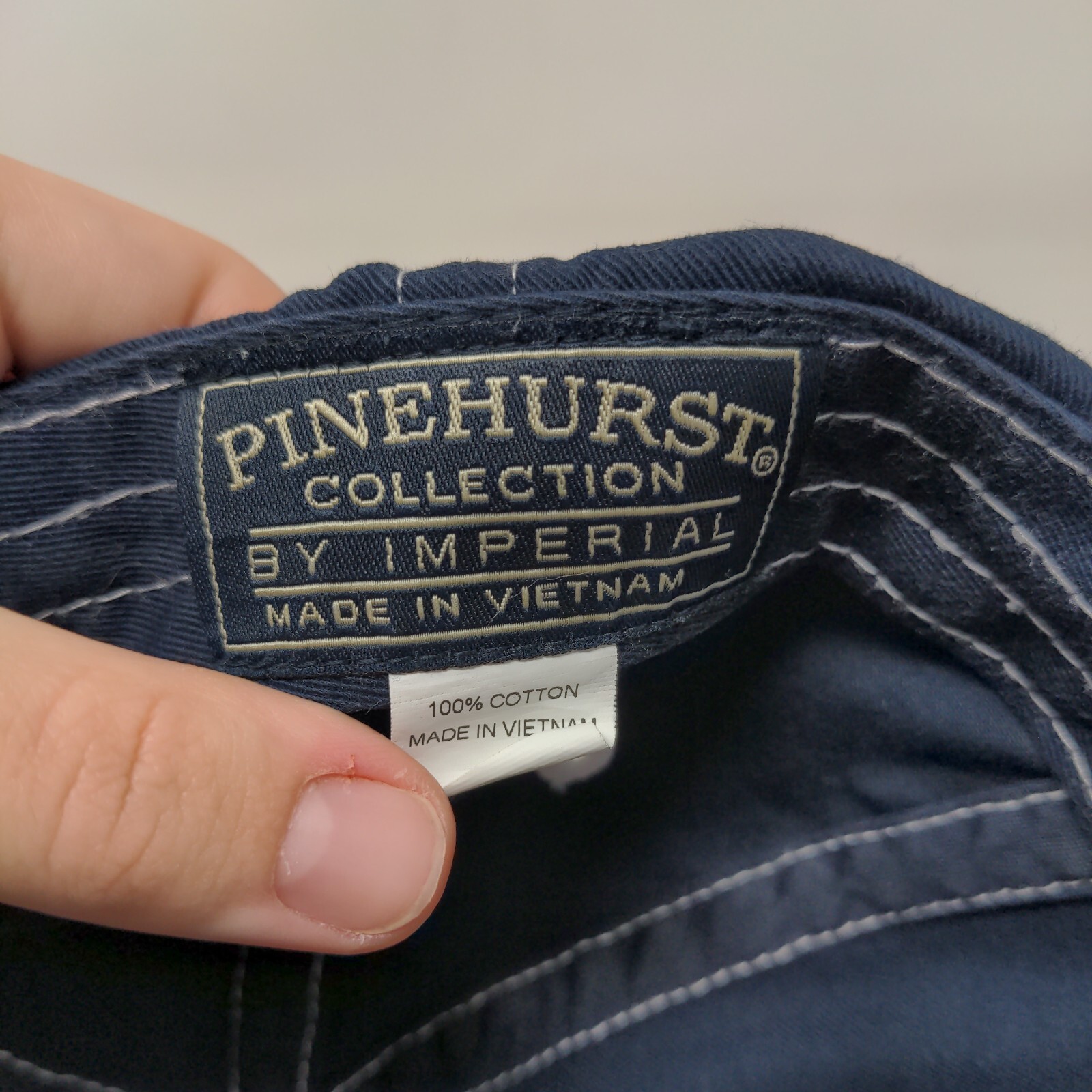 Pinehurst Established 1895 Strapback Hat Blue One… - image 7