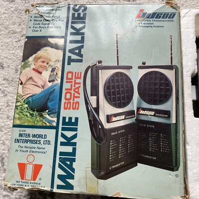 Talkie-walkie Party Solid State 1967 – Neuf – Vintage Collection
