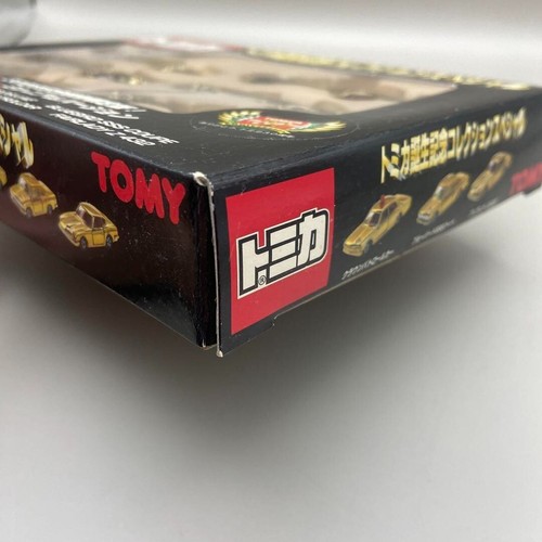 TOMY Tomica Millennium Minicar 5-piece Set 30th Anniversary Gold USED/VERYGOOD - Picture 5 of 10