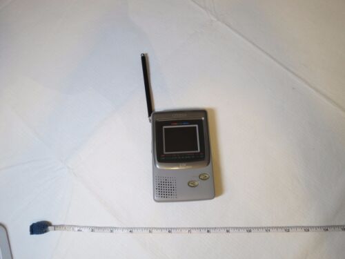 Citizen STN super twisted nematic portable LCD-TV DS888-1A RARE TV UHF VHF DC6V - Afbeelding 1 van 6