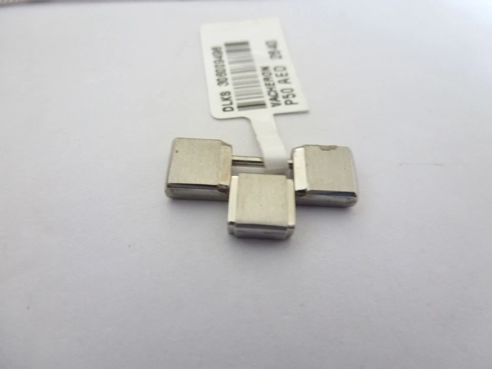 Eslabones de acero 100 % originales Vacheron Constantin Overseas 42050/423J 20 mm nuevos Foto 2 de 4