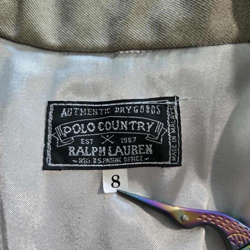 Vintage Ralph Lauren Polo Country Green Label Boys 8 Double-Breasted Blazer - Picture 2 of 9