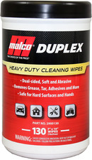 Duplex Heavy Duty Cleaning Wipes for Home and Auto - Dual Sided Textured, Wet Wi
