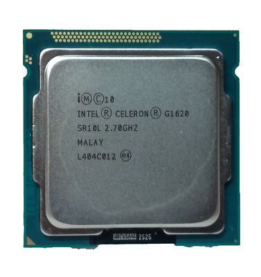 Intel Celeron G1620 GHz Socket LGA 1155 SR10L CPU UK