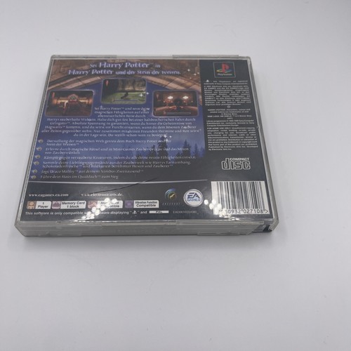 Harry Potter und der Stein der Weisen (PSone, 2001) Case Broken But Game Gc - Picture 2 of 4