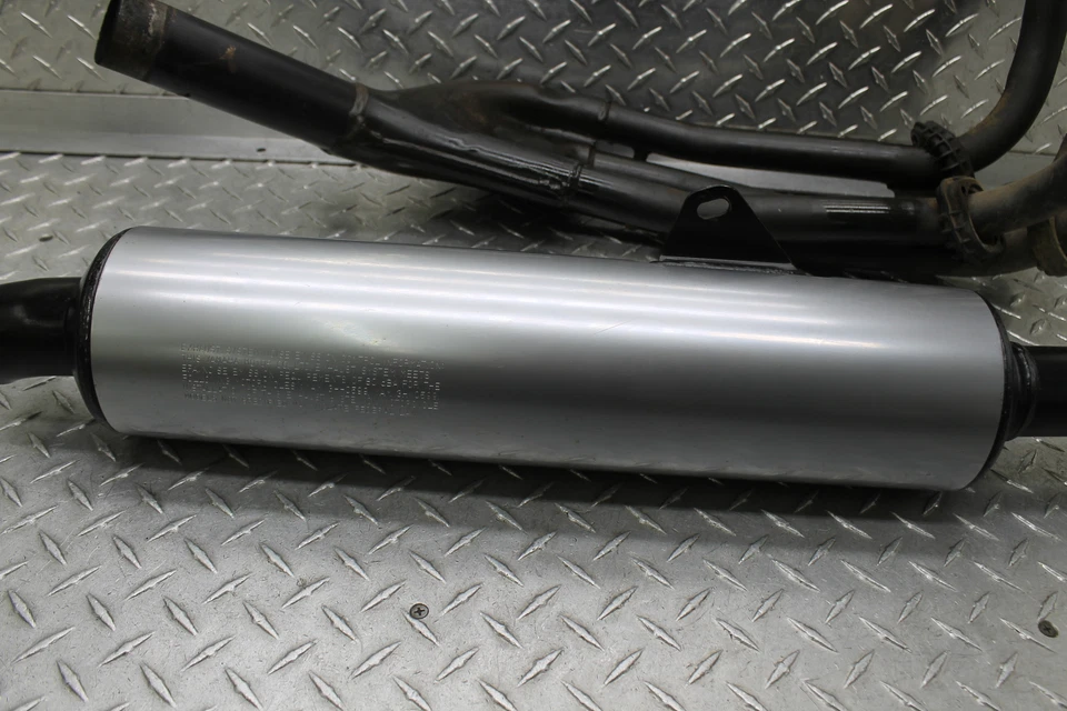 Yamaha FZR600 1992 sistema de escape completo cabezales tubo silenciador 3U-14602-00-00 Foto 2 de 4