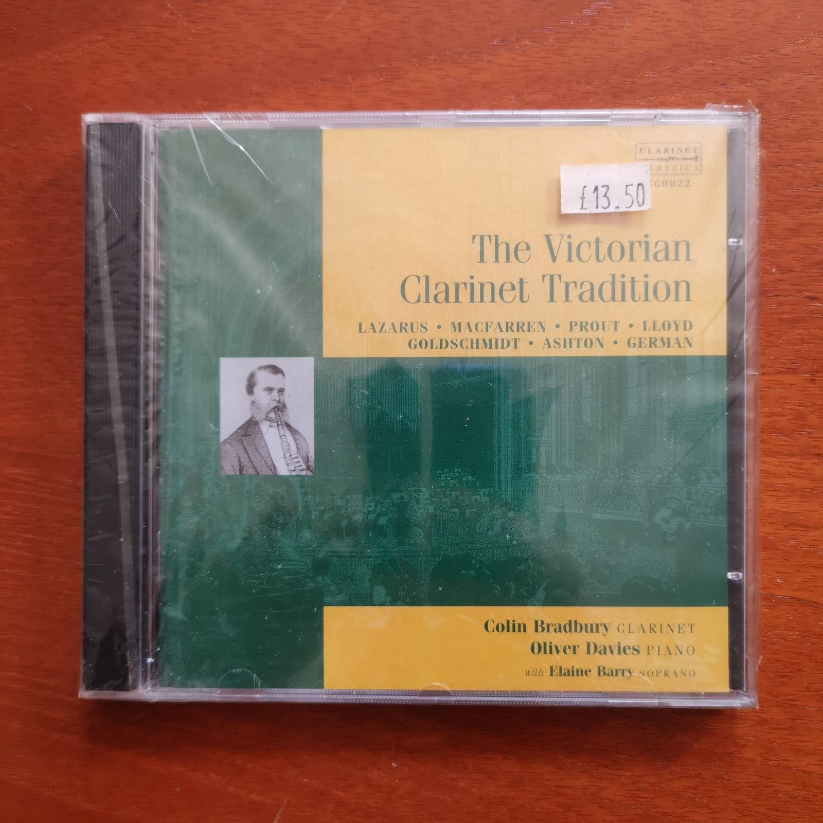 The Victorian Clarinet Tradition - Colin Bradbury - Clarinet  NEW/SEALED