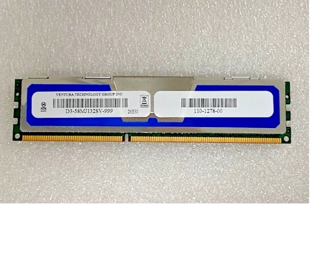 Ventura D3-58MJ132SV-999 PC3-10600R 4GB Server Memory RAM Intel P/N  110-1278-00 - Image 2 of 2