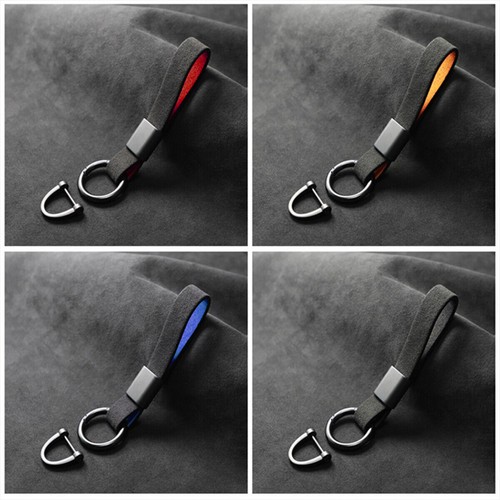Full Suede Covered Key Fob Remote Protector Holder Cover Case For Toyota B - Picture 9 of 9