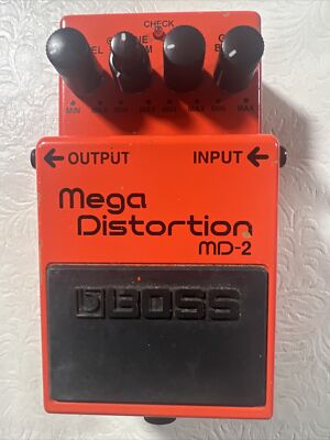 Boss MD-2 Distortion Guitar Effect Pedal