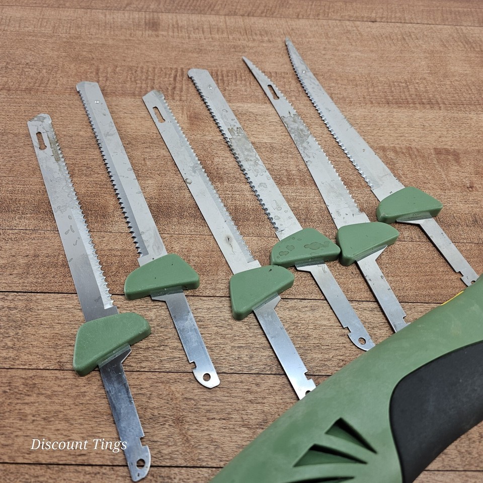 American Angler Ultra 31225 Electric Fish Fillet Knife with Blades eBay