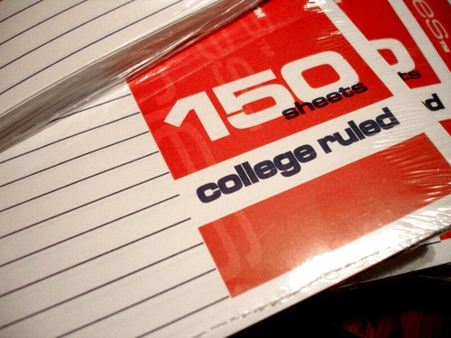 13 Packs of College Ruled 150 Sheets School Notebook Filler Paper With 3 Holes - Picture 2 of 4